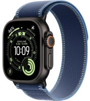 Часы Apple Watch Ultra 3 49mm Titanium Case Black Trail Loop Blue/Bright Blue M/L