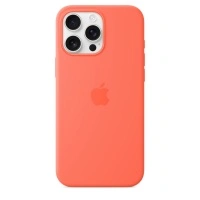Чехол для iPhone 16 Pro Max Silicone Case with MagSafe - Tangerine