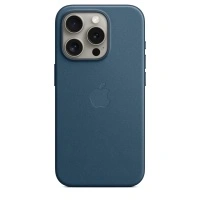 Чехол Apple iPhone 15 Pro Max FineWoven Case with MagSafe - Pacific Blue