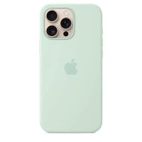 Чехол для iPhone 16 Pro Max Silicone Case with MagSafe - Aquamarine