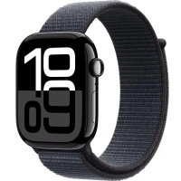 Часы Apple Watch Series 10 46mm Jet Black Aluminium Case GPS Sport Loop Ink