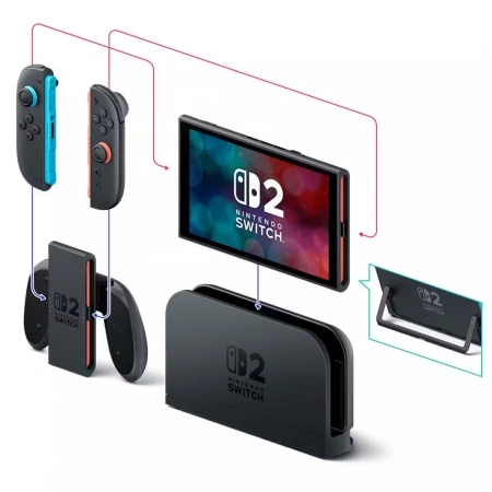 Игровая приставка Nintendo Switch 2 Black