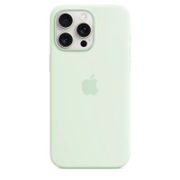 Чехол для iPhone 15 Pro Max Silicone Case with MagSafe - Soft Mint