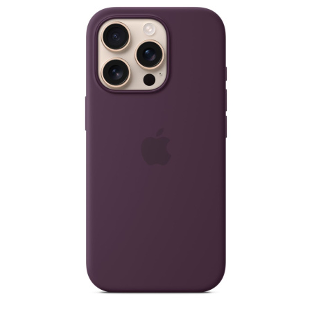 Чехол Apple iPhone 16 Pro Silicone Case with MagSafe - Plum
